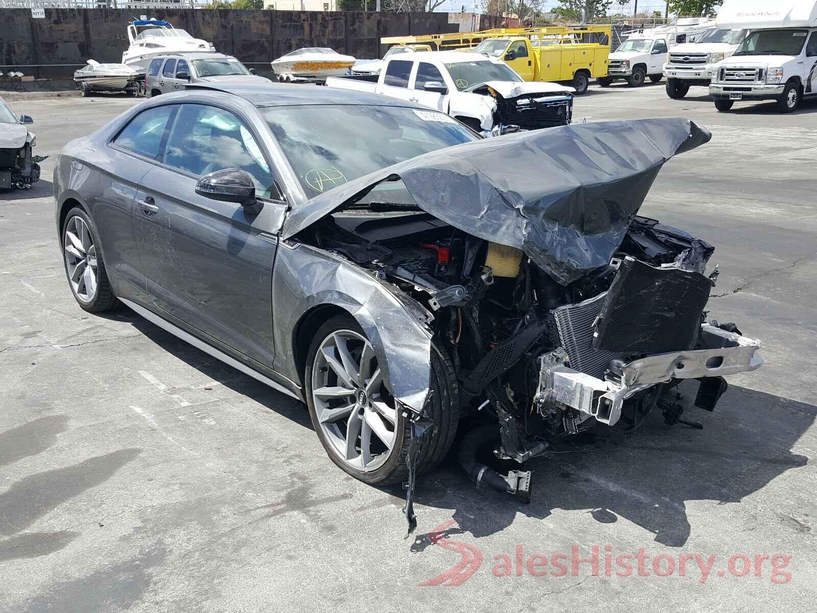 WAUTNAF59KA078956 2019 AUDI A5