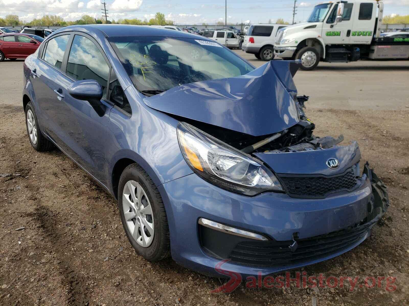 KNADM4A3XG6692455 2016 KIA RIO