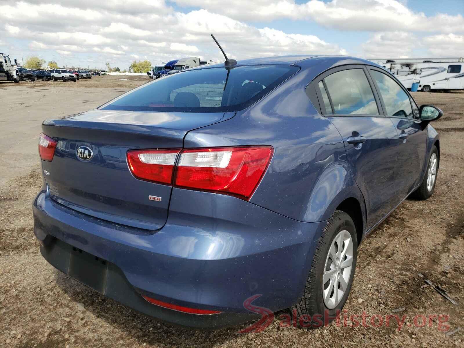 KNADM4A3XG6692455 2016 KIA RIO