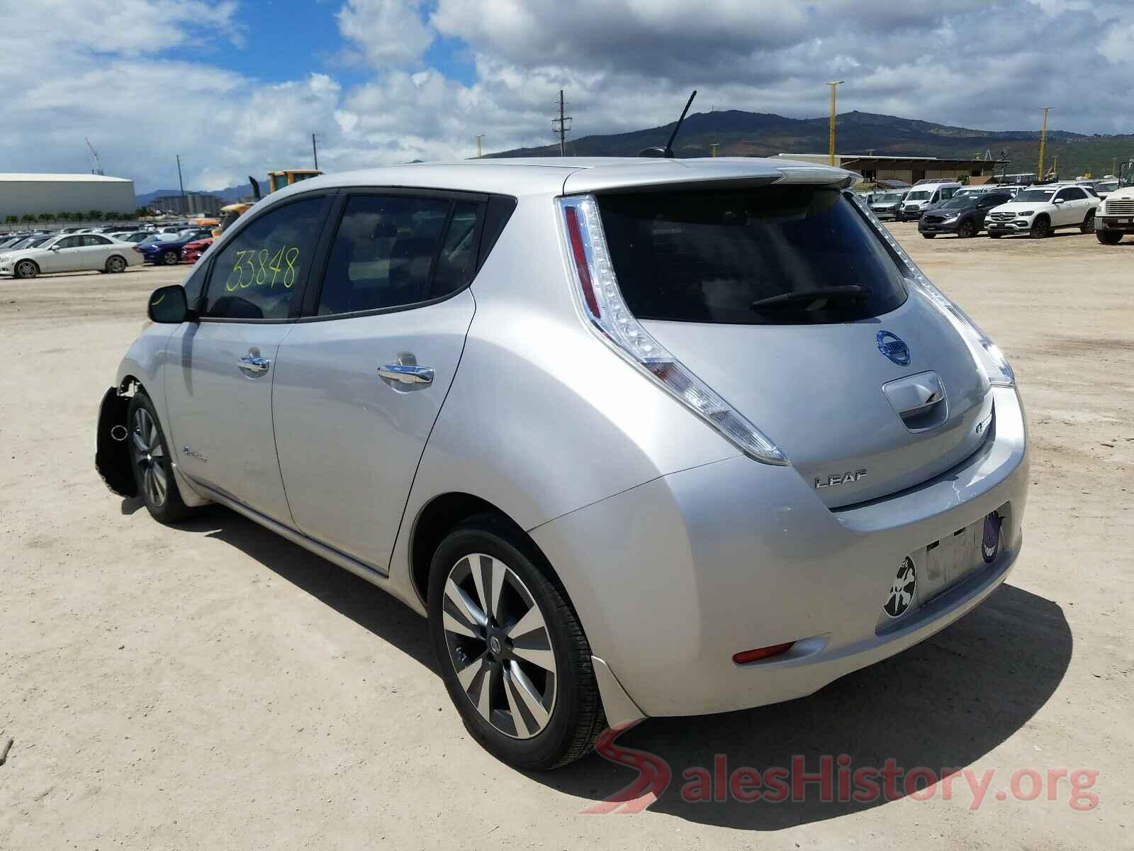 1N4BZ0CP0HC303206 2017 NISSAN LEAF