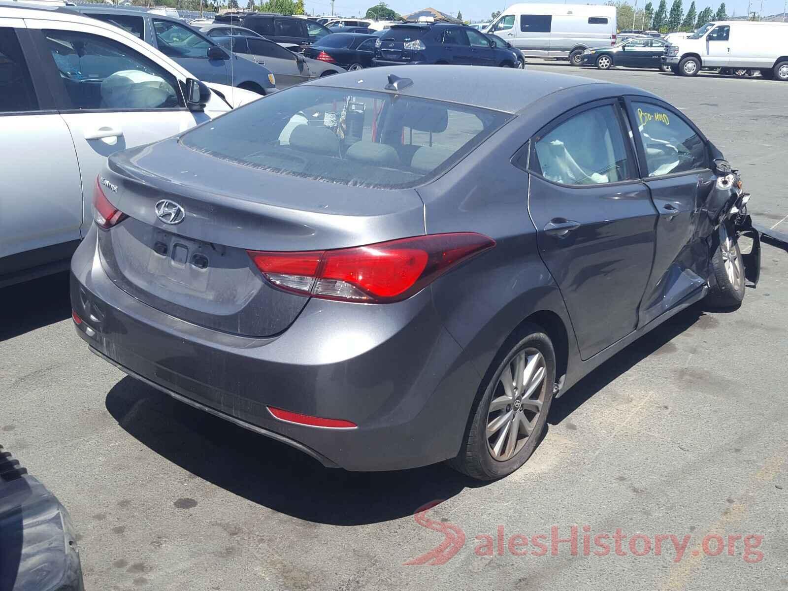 KMHDH4AE8GU632643 2016 HYUNDAI ELANTRA