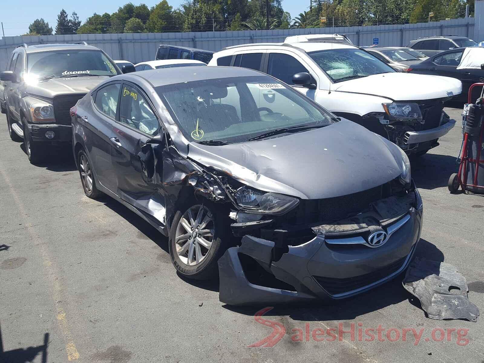 KMHDH4AE8GU632643 2016 HYUNDAI ELANTRA