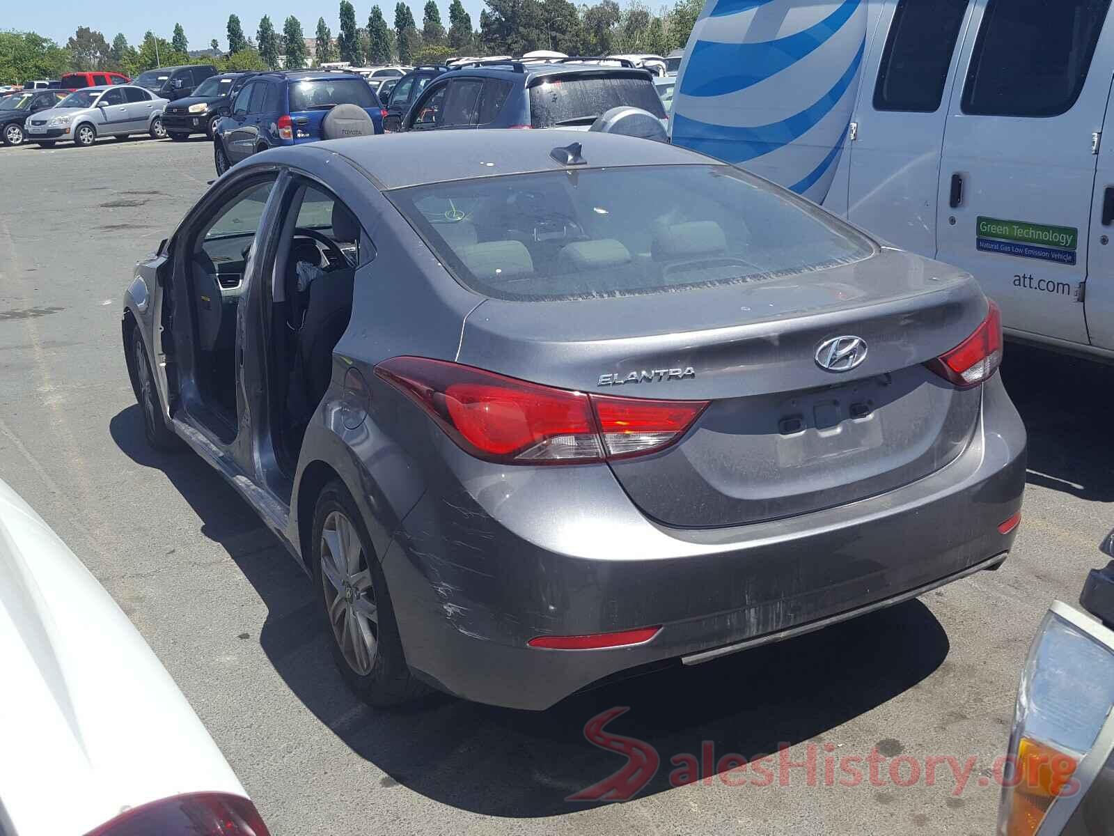 KMHDH4AE8GU632643 2016 HYUNDAI ELANTRA