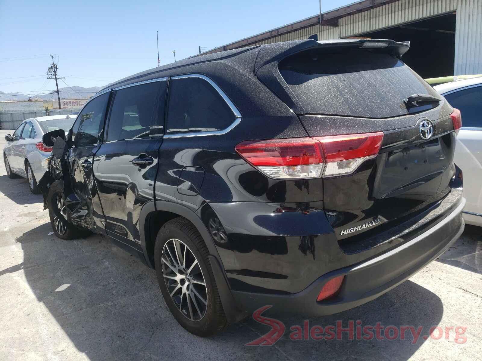 5TDKZRFH9JS529462 2018 TOYOTA HIGHLANDER