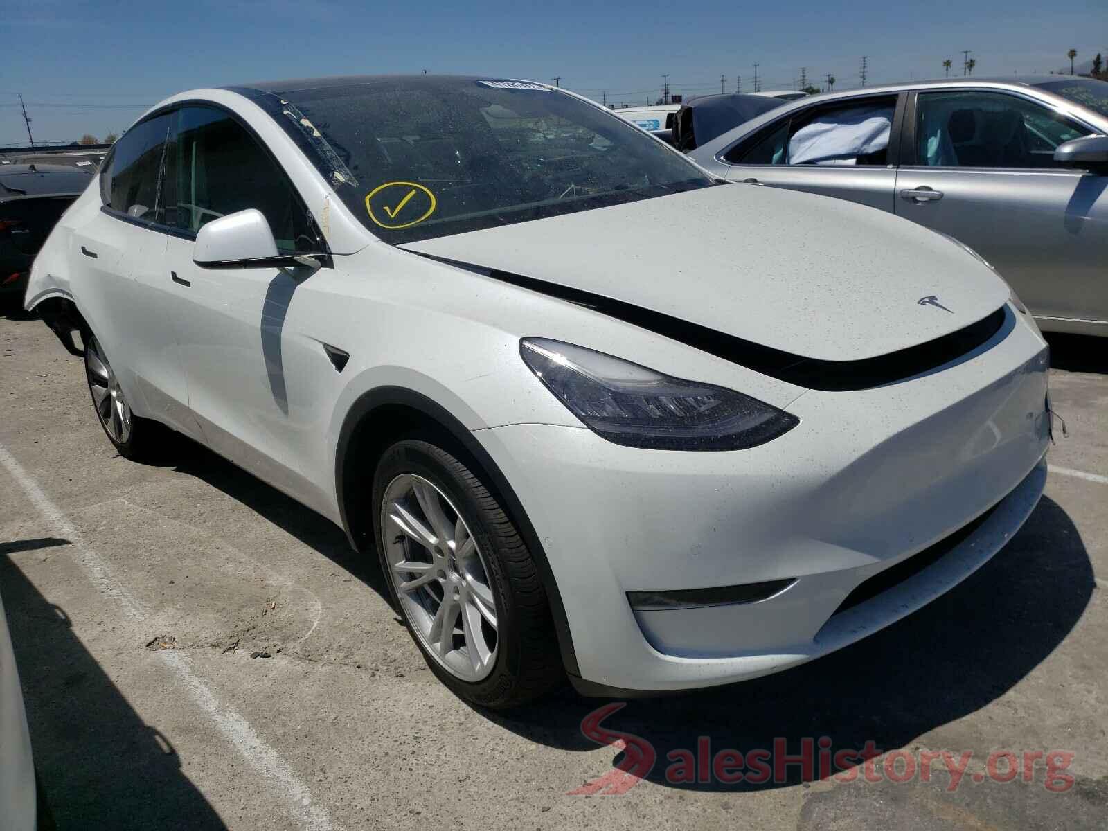 5YJYGDEE5MF149635 2021 TESLA MODEL Y