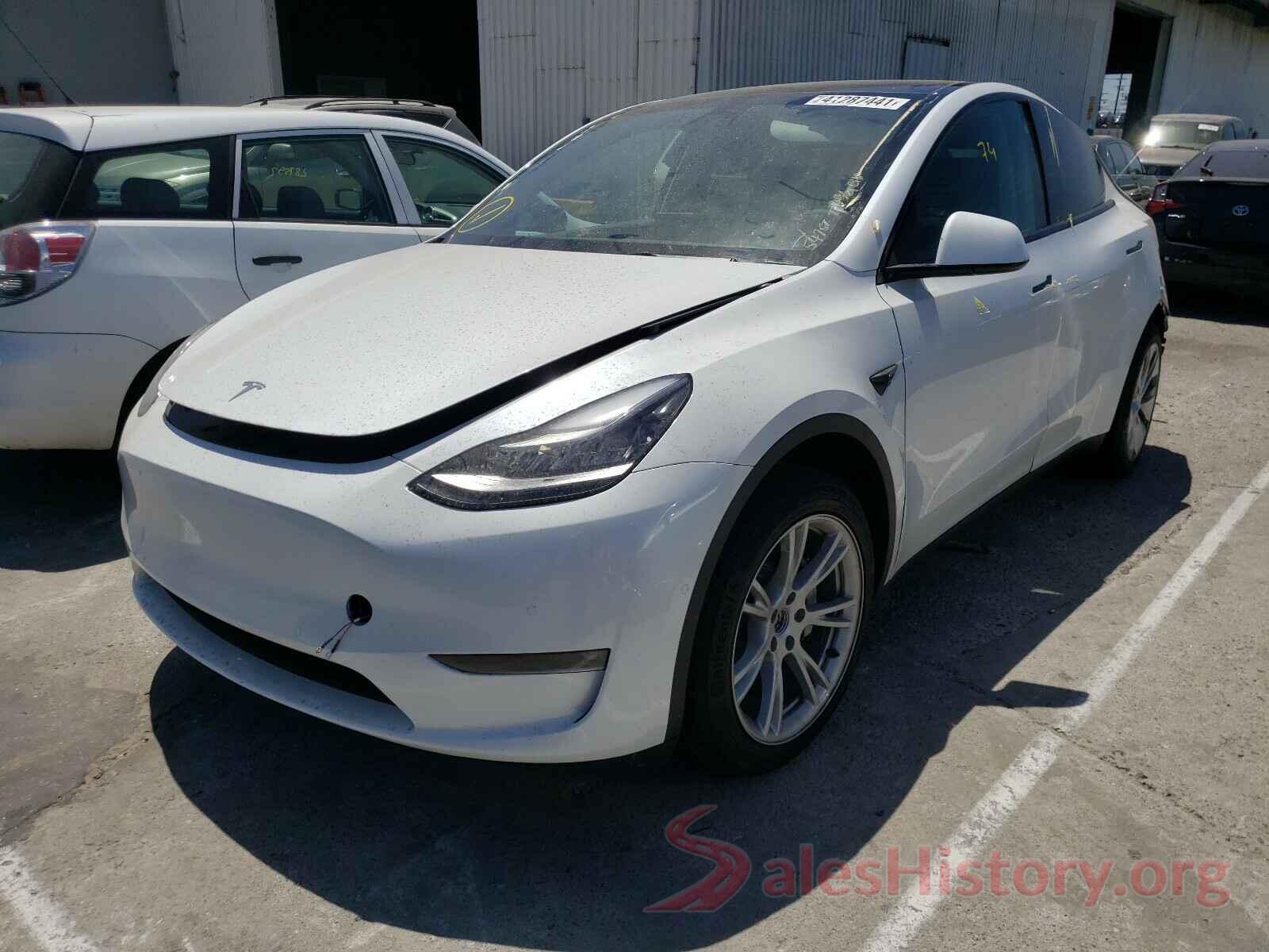 5YJYGDEE5MF149635 2021 TESLA MODEL Y