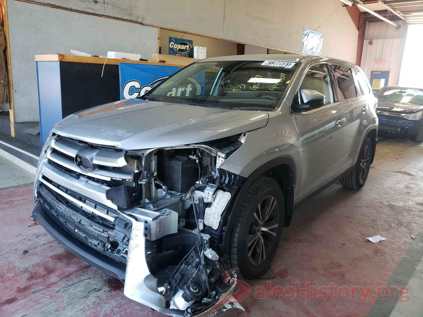 5TDBZRFH9KS945304 2019 TOYOTA HIGHLANDER