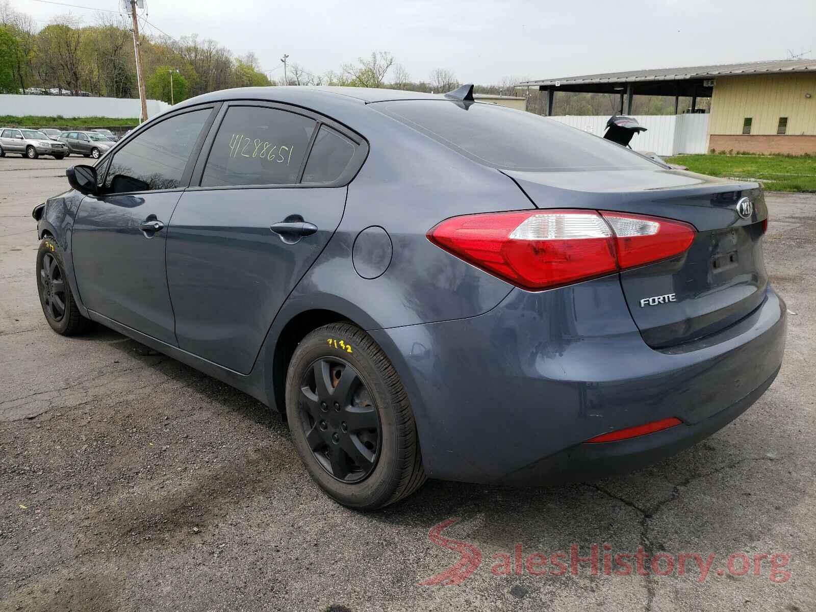 KNAFK4A63G5584032 2016 KIA FORTE