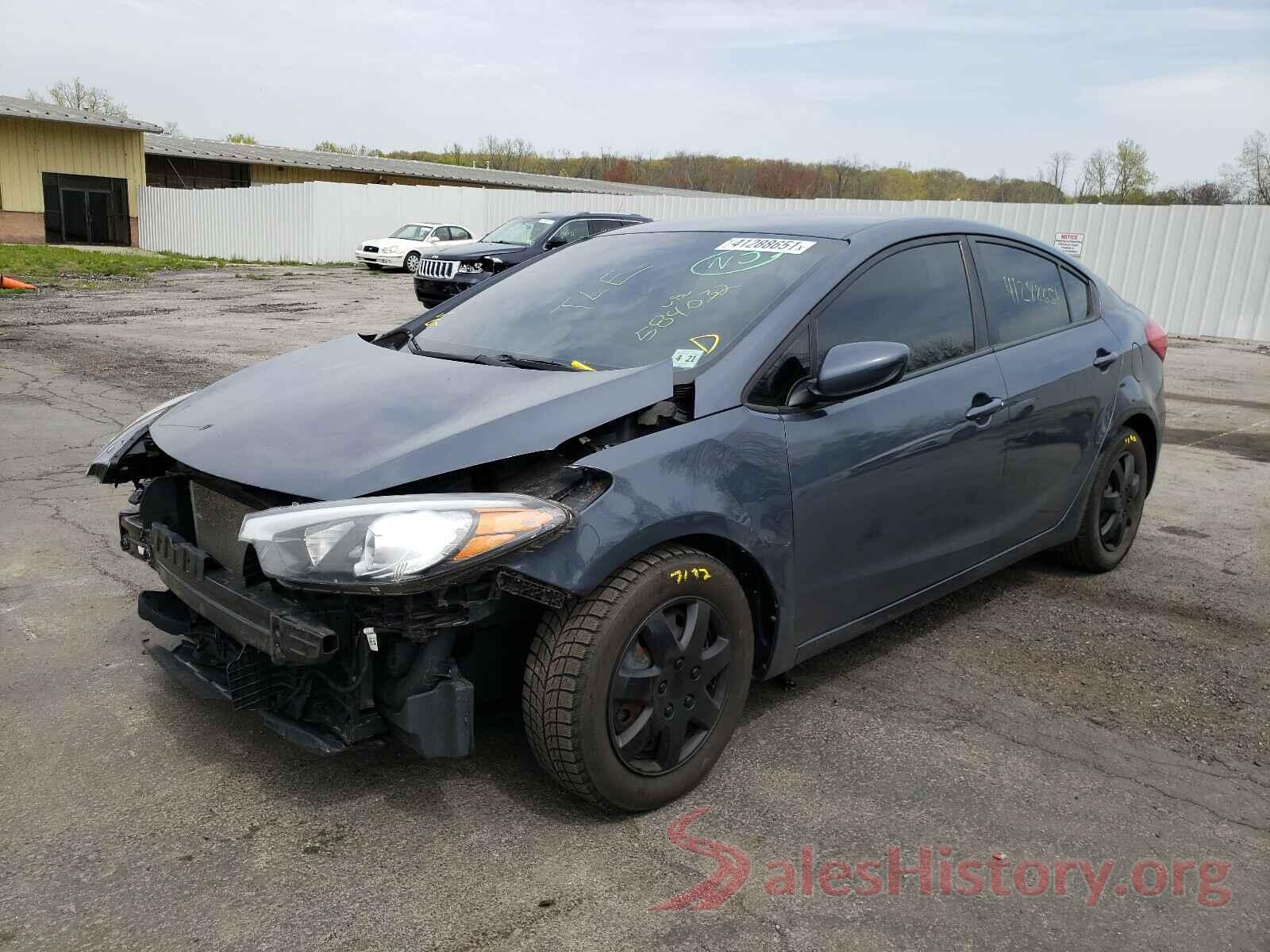 KNAFK4A63G5584032 2016 KIA FORTE