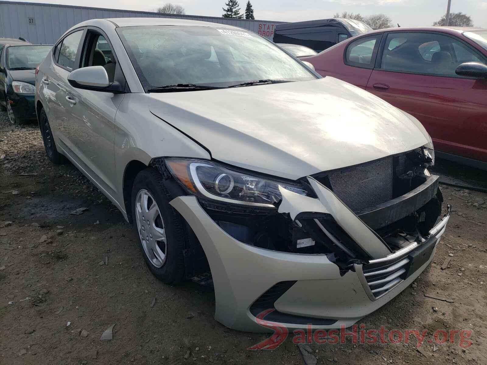 5NPD74LF7HH162047 2017 HYUNDAI ELANTRA