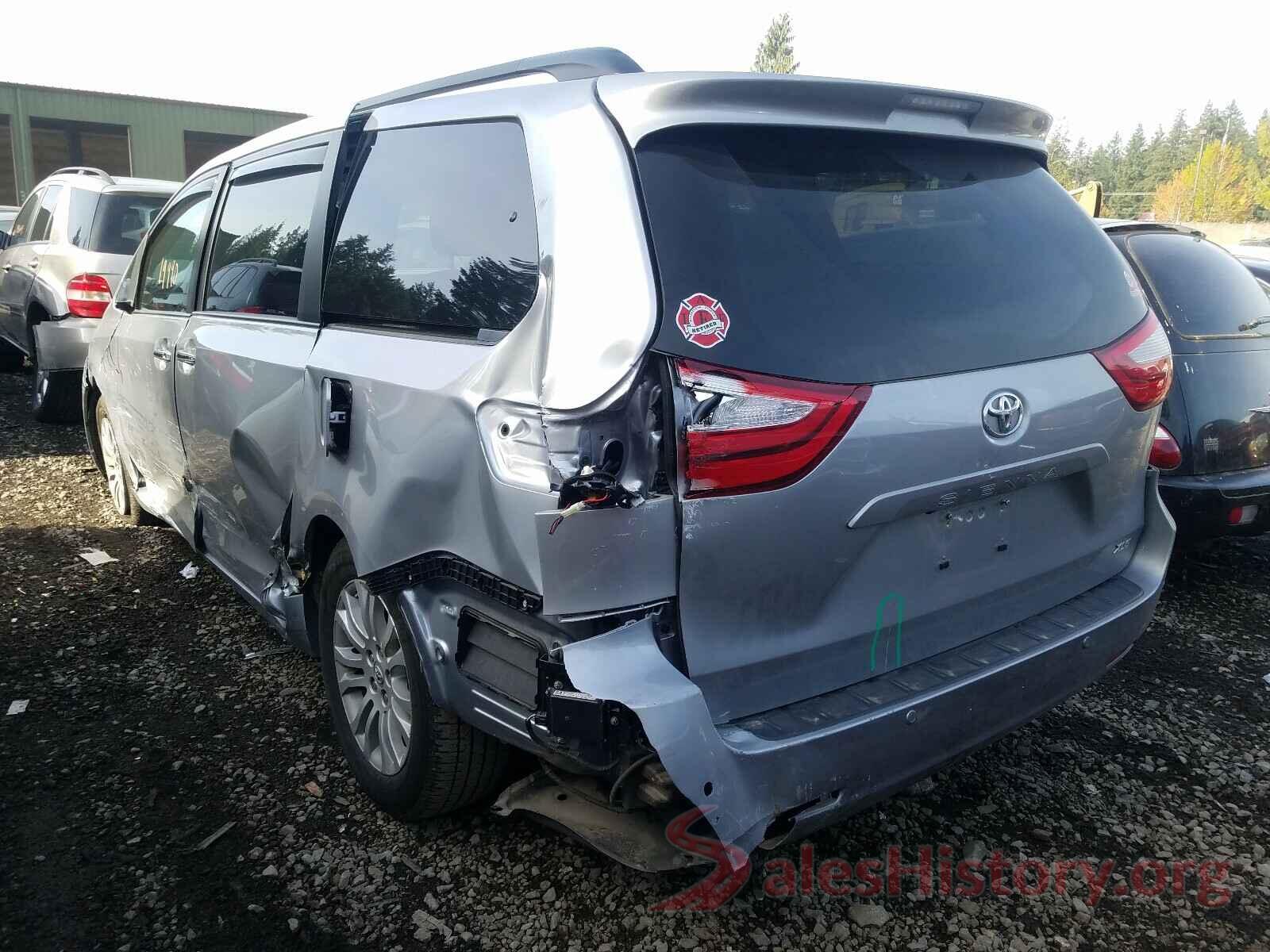 5TDYZ3DC2HS841552 2017 TOYOTA SIENNA