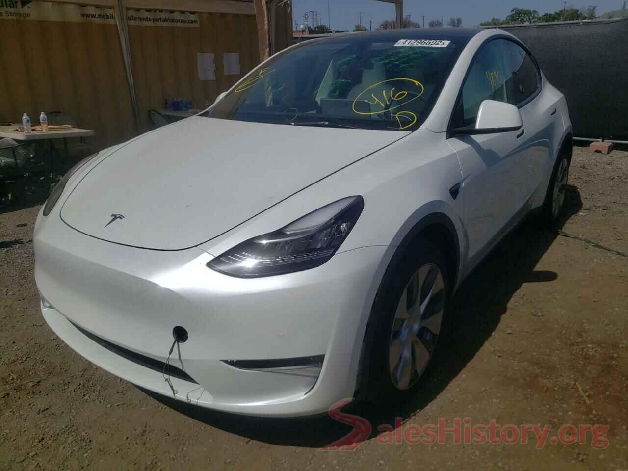 5YJYGDEE7MF176223 2021 TESLA MODEL Y