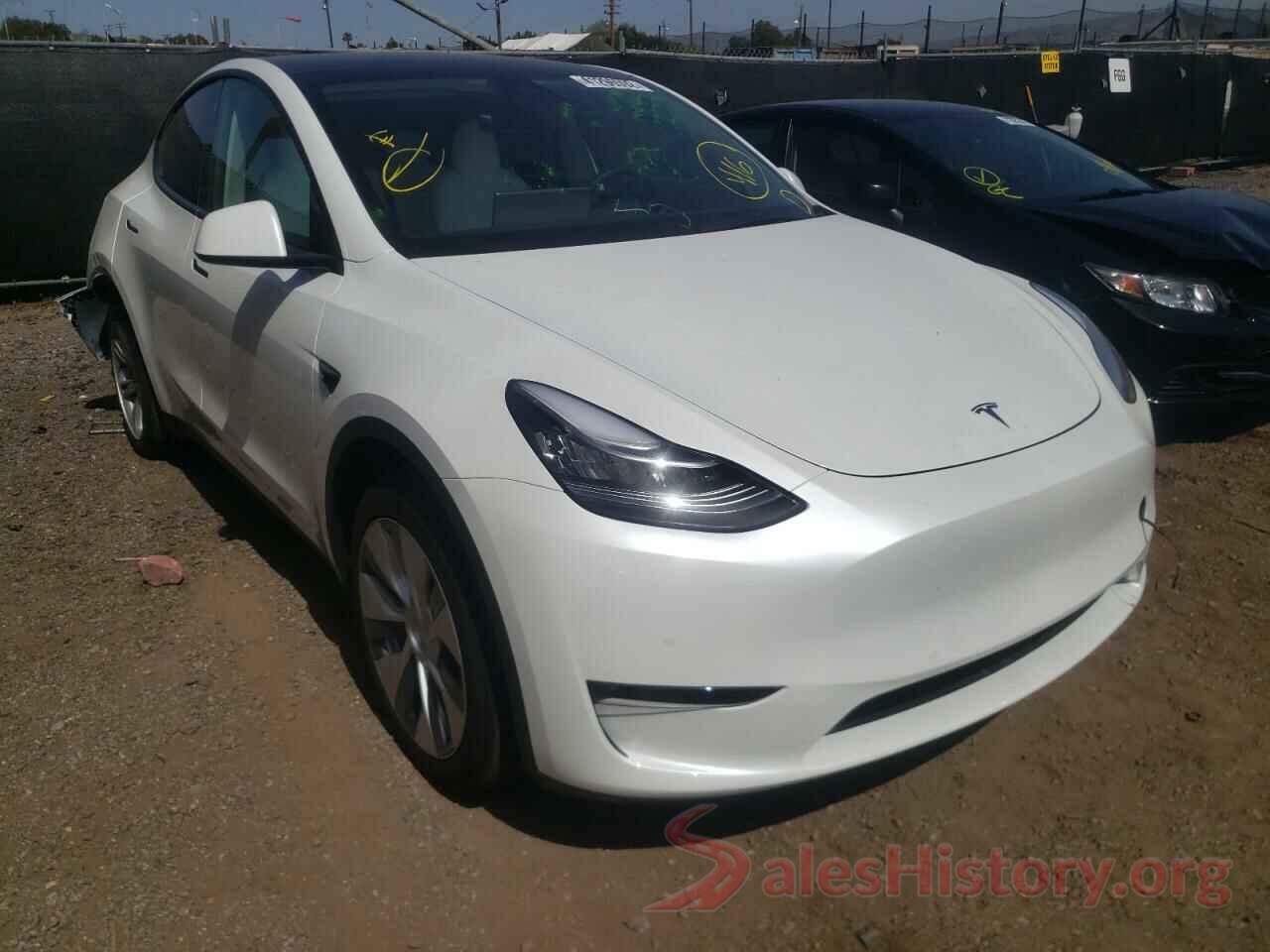 5YJYGDEE7MF176223 2021 TESLA MODEL Y