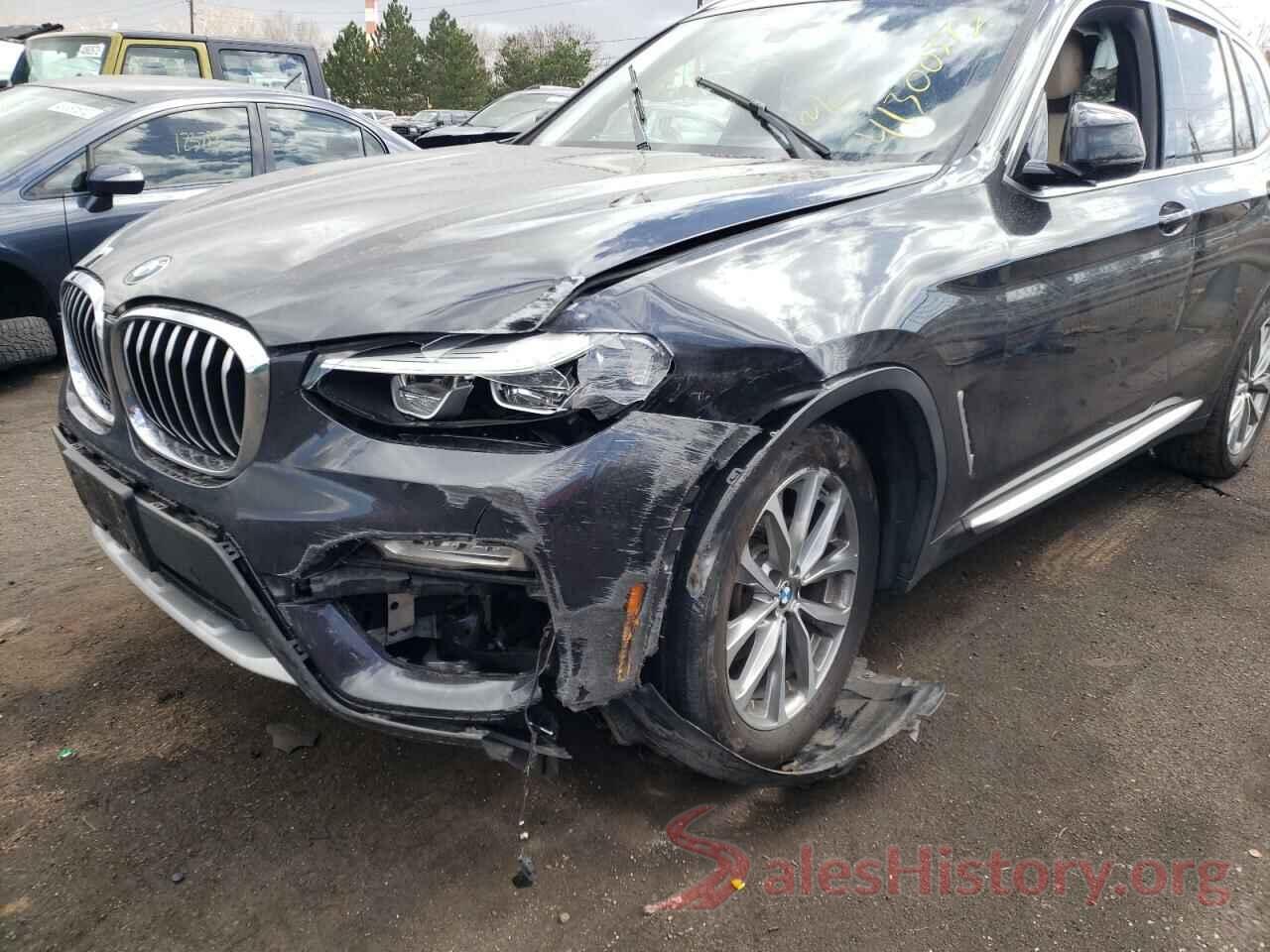 5UXTR9C57KLE13325 2019 BMW X3