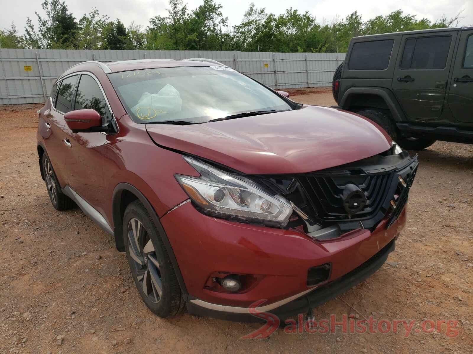 5N1AZ2MG8JN181524 2018 NISSAN MURANO