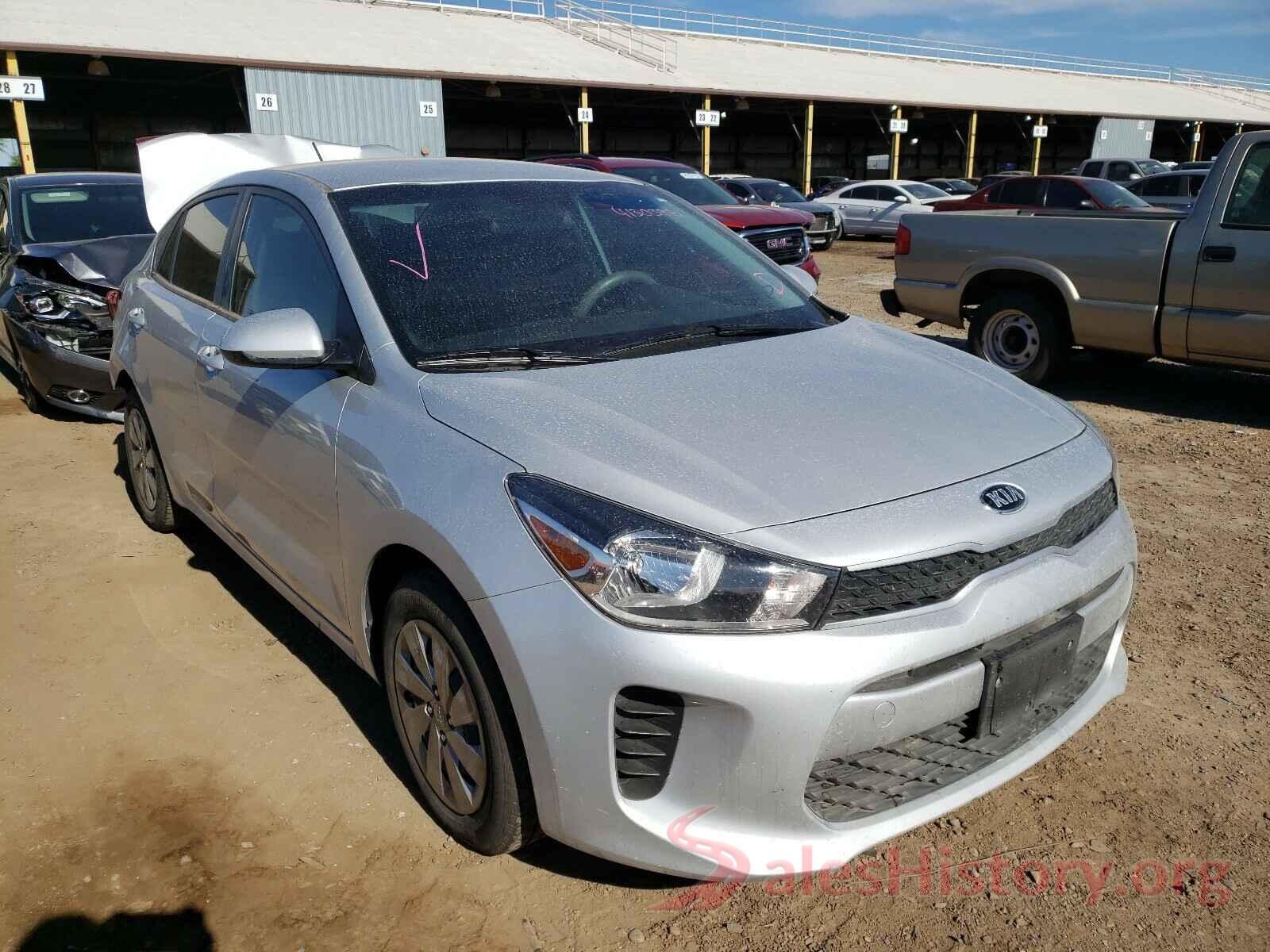 3KPA24AD2LE256563 2020 KIA RIO