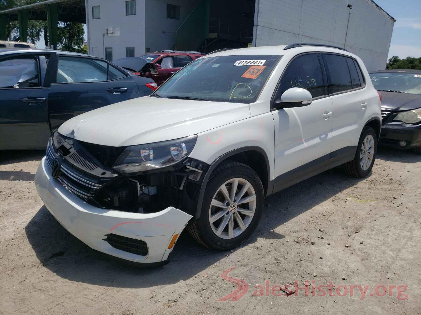 WVGAV7AX7HK043224 2017 VOLKSWAGEN TIGUAN