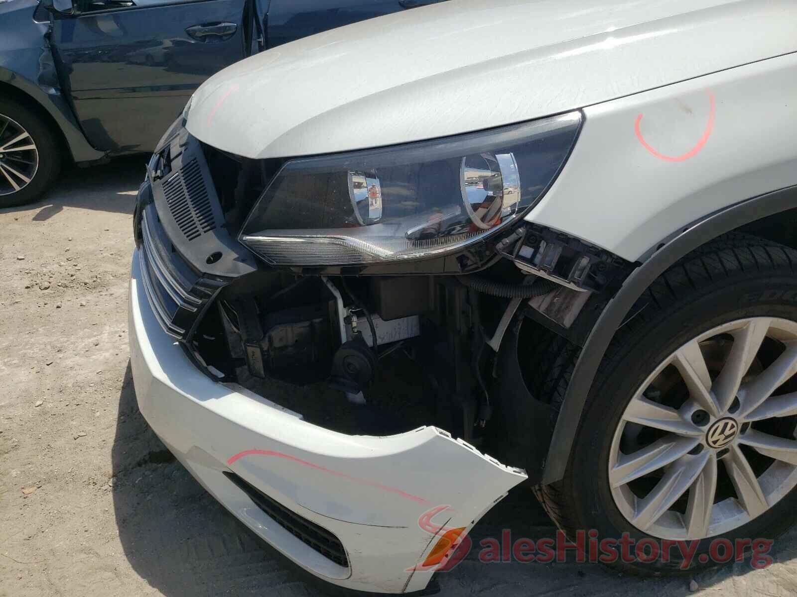 WVGAV7AX7HK043224 2017 VOLKSWAGEN TIGUAN