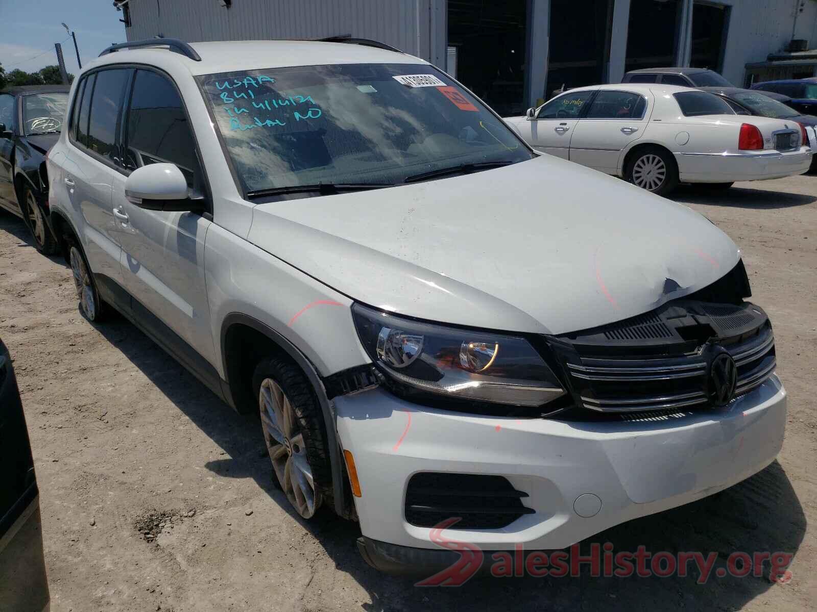 WVGAV7AX7HK043224 2017 VOLKSWAGEN TIGUAN