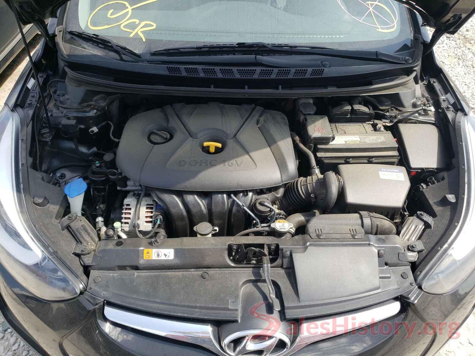 KMHDH4AE3GU481260 2016 HYUNDAI ELANTRA