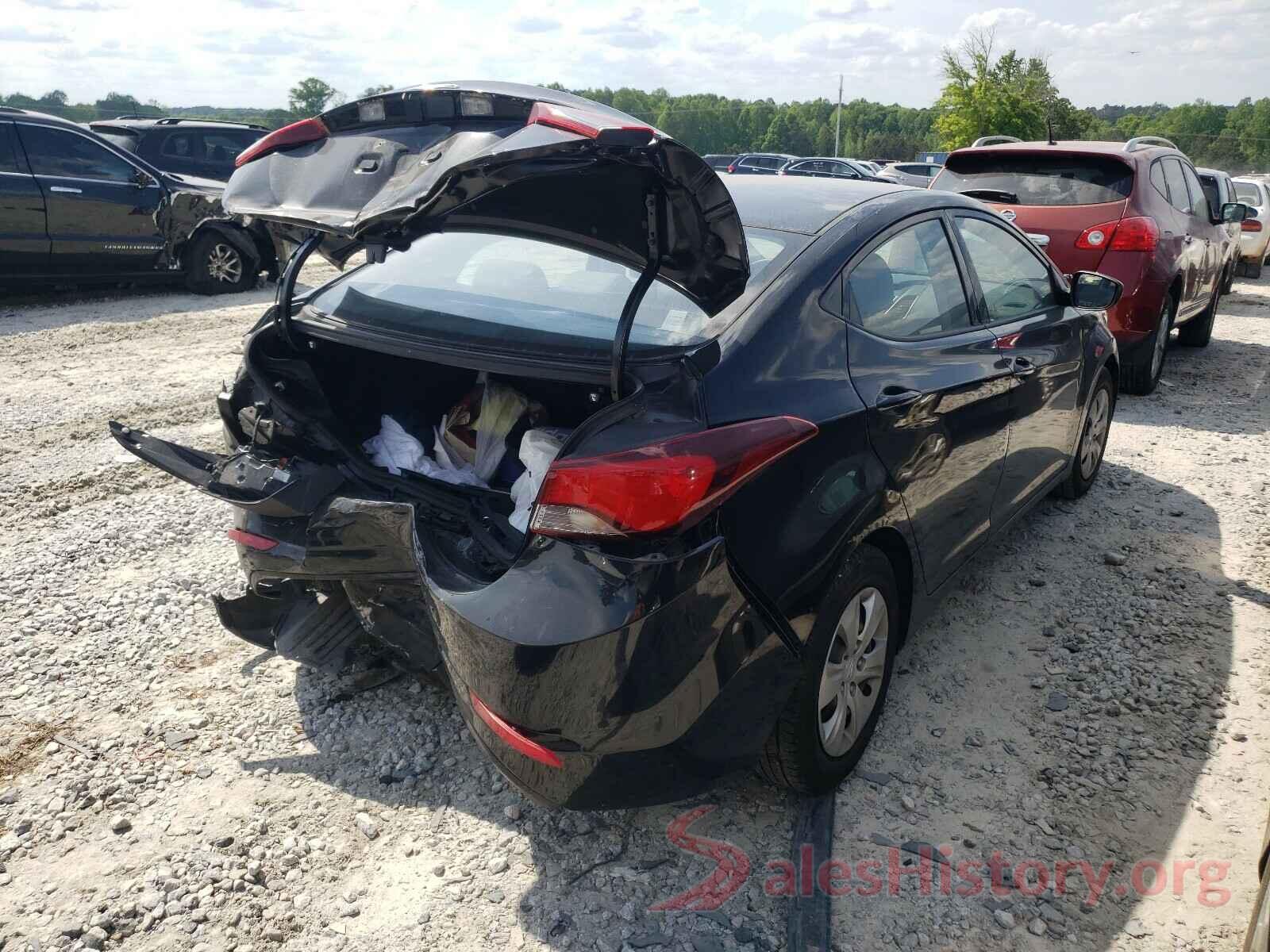 KMHDH4AE3GU481260 2016 HYUNDAI ELANTRA