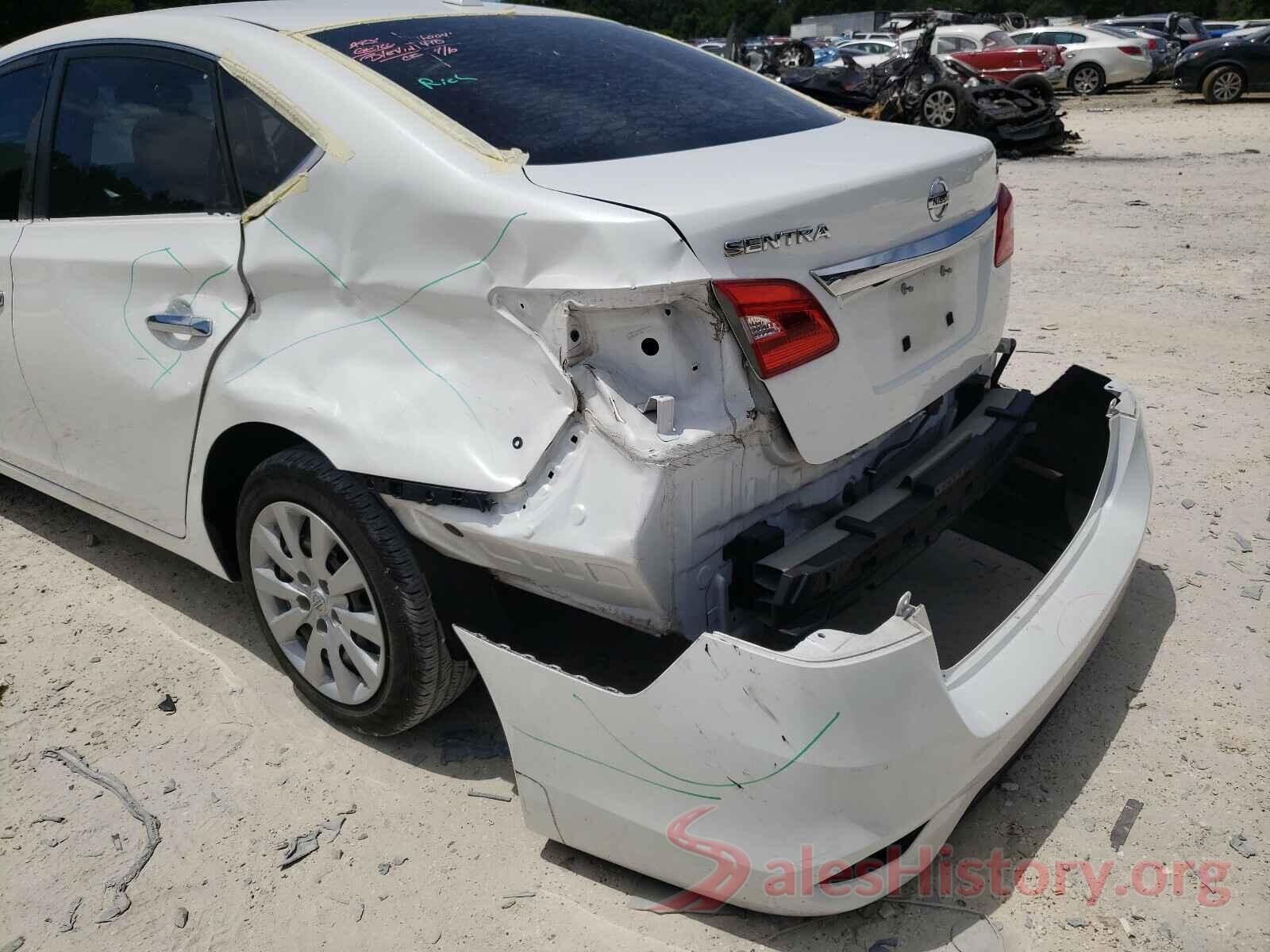 3N1AB7AP7HL710498 2017 NISSAN SENTRA