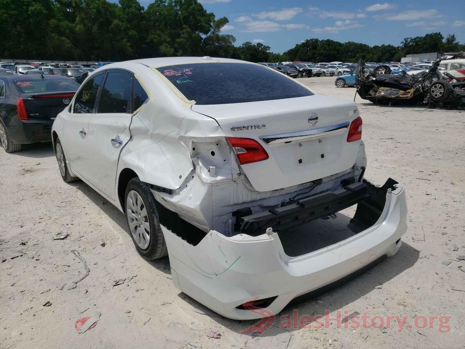 3N1AB7AP7HL710498 2017 NISSAN SENTRA