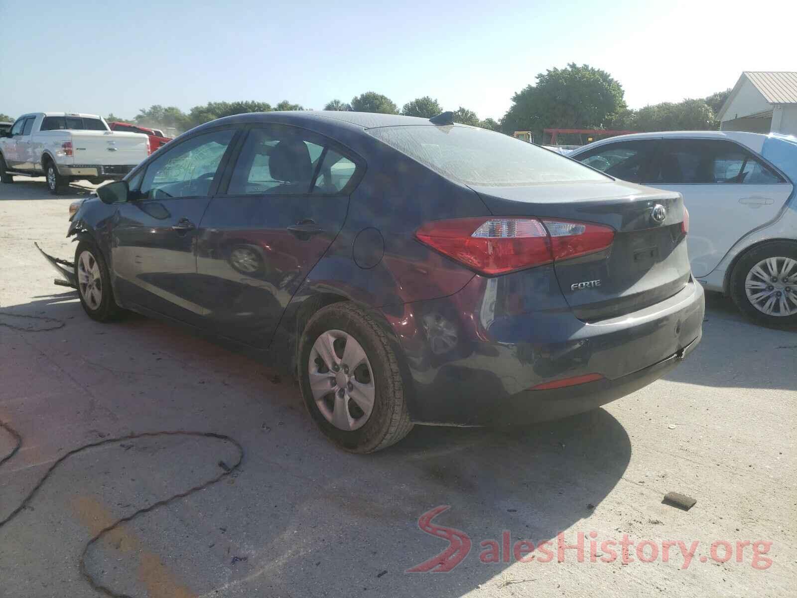 KNAFK4A69G5571978 2016 KIA FORTE