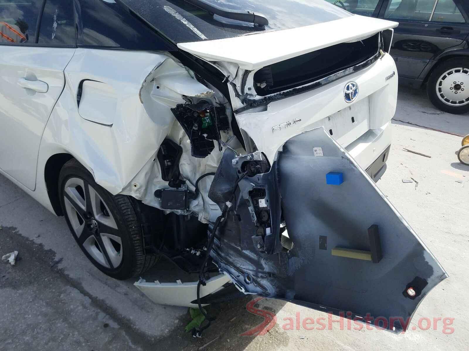 JTDKARFU4J3552542 2018 TOYOTA PRIUS