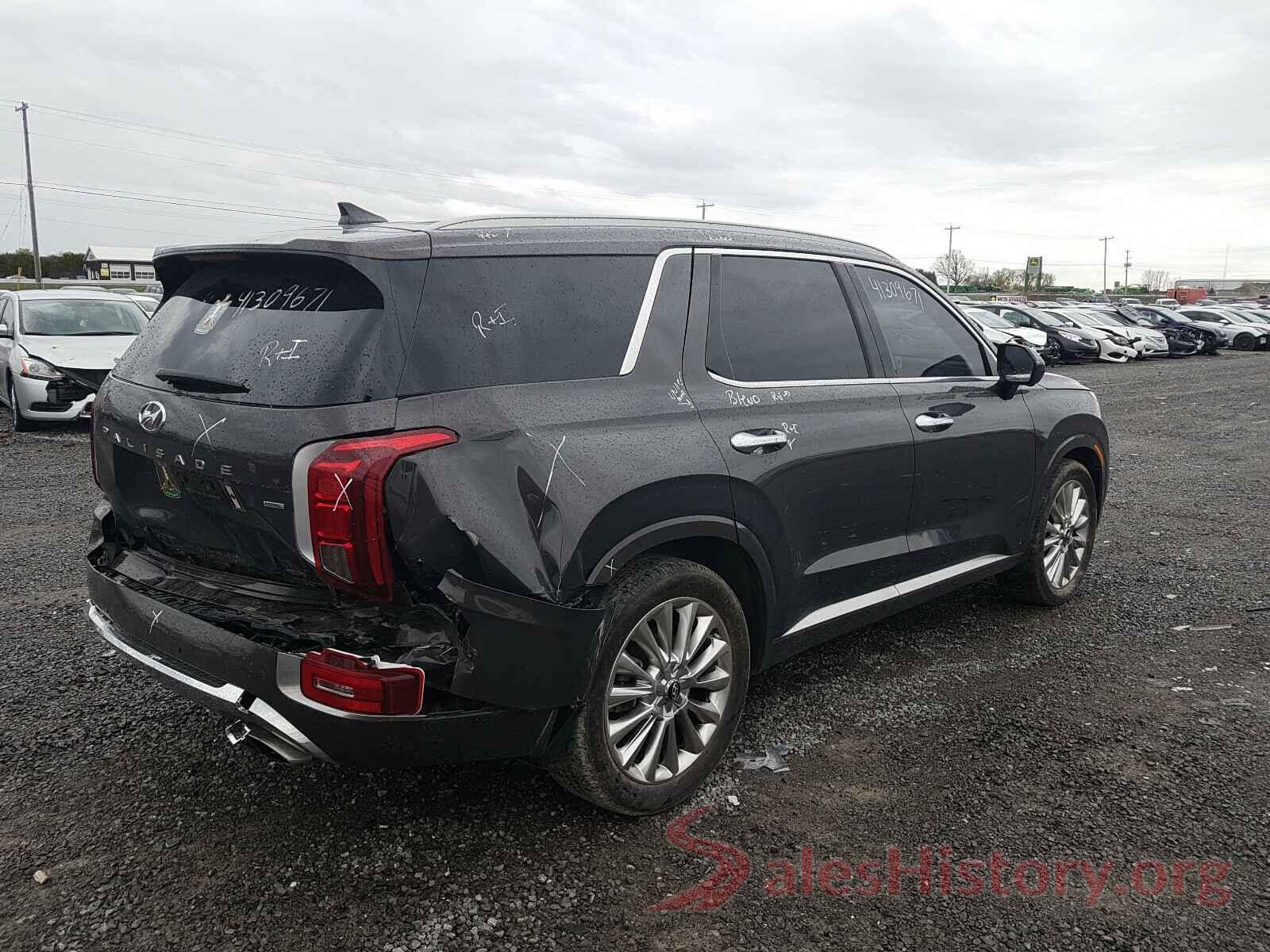 KM8R5DHE8LU040125 2020 HYUNDAI PALISADE