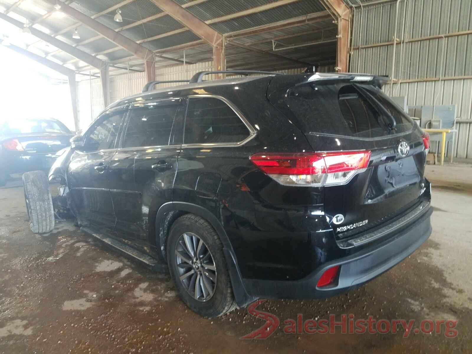 5TDJZRFH7JS524742 2018 TOYOTA HIGHLANDER