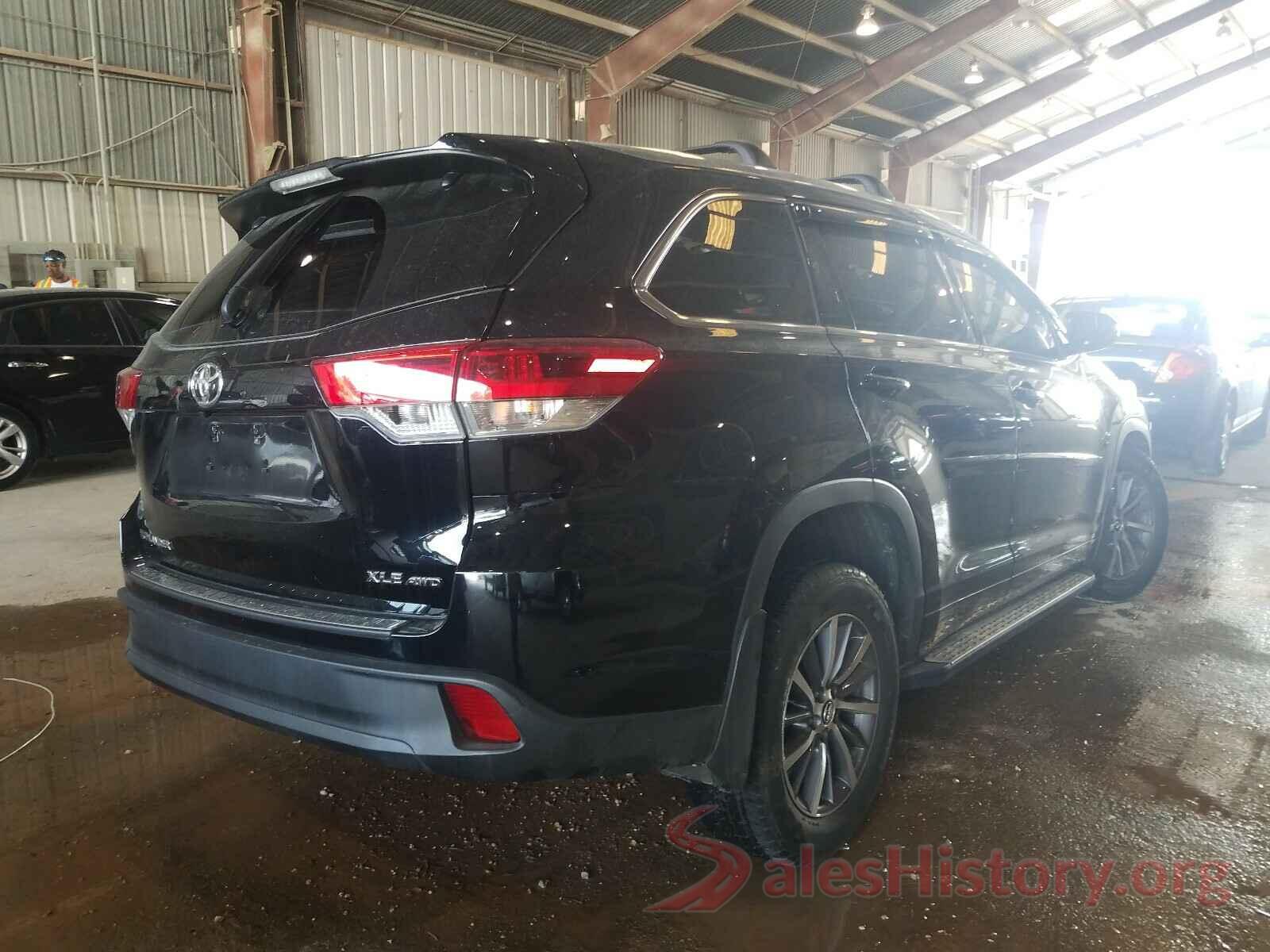 5TDJZRFH7JS524742 2018 TOYOTA HIGHLANDER