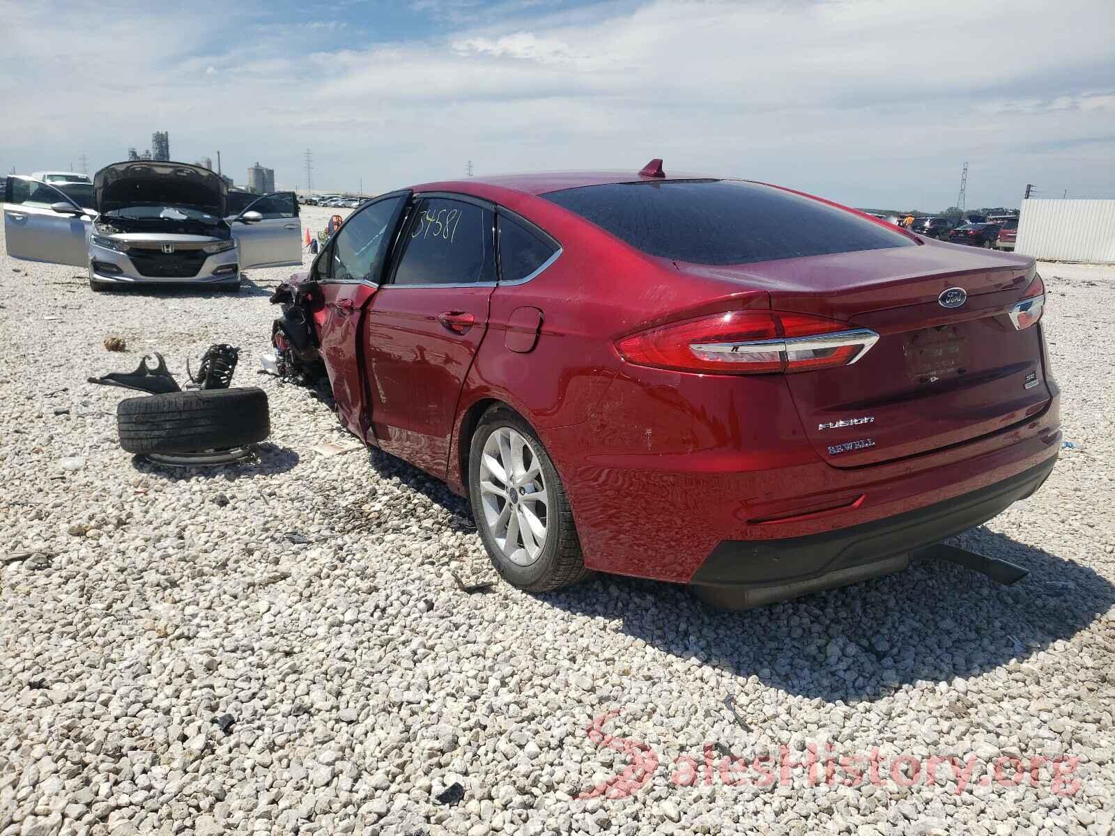 3FA6P0HD7KR133005 2019 FORD FUSION