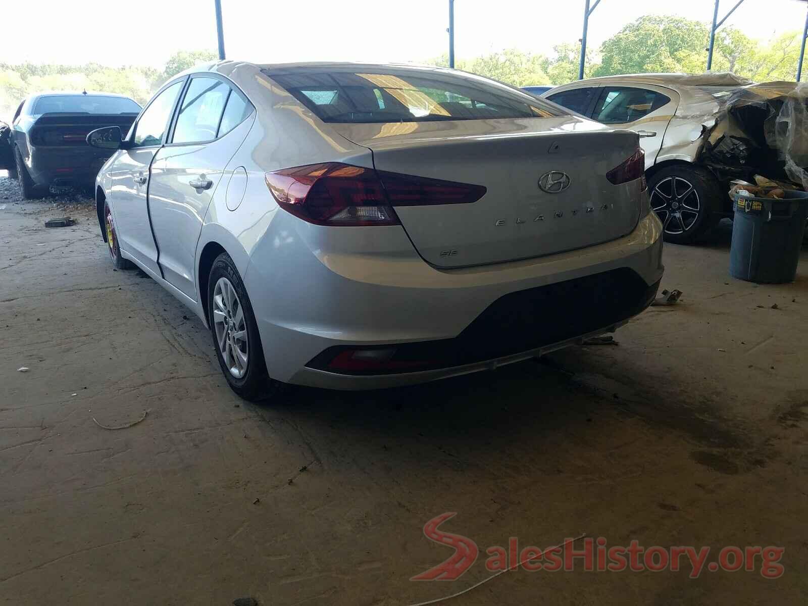 KMHD74LF8KU860885 2019 HYUNDAI ELANTRA