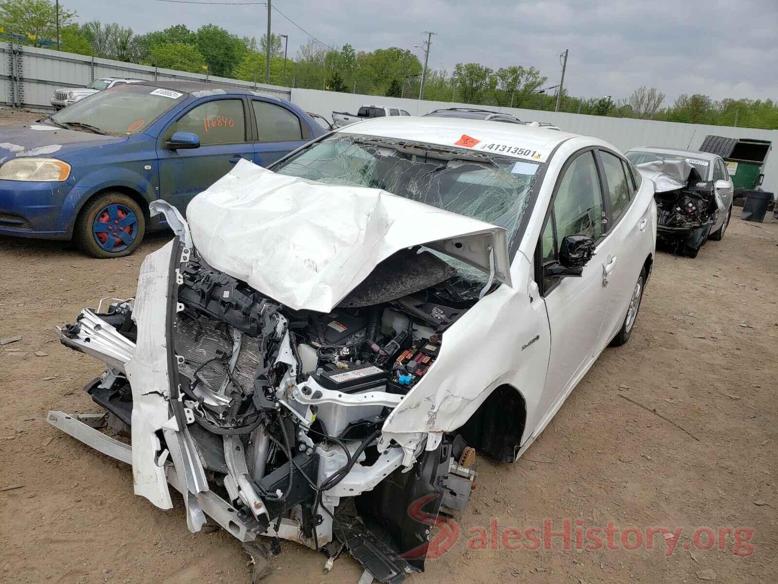 JTDKARFU1L3108764 2020 TOYOTA PRIUS