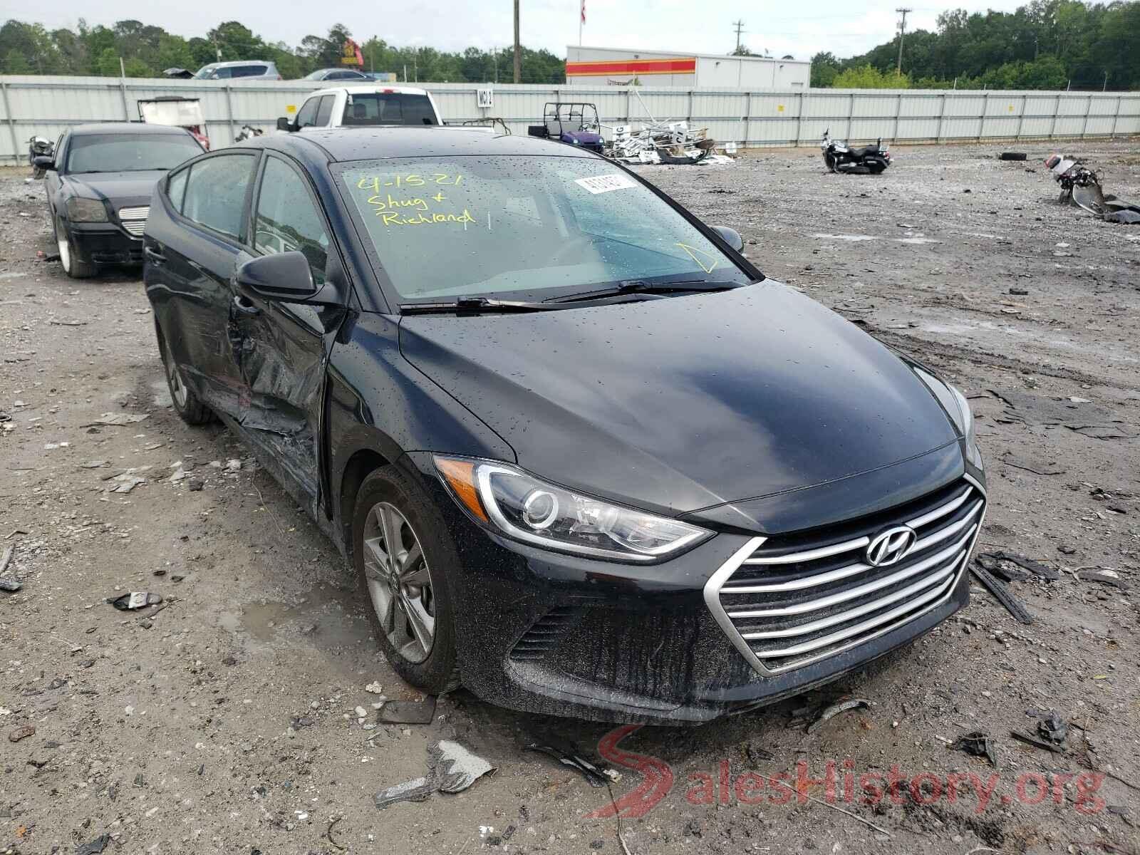 5NPD84LF6JH286880 2018 HYUNDAI ELANTRA