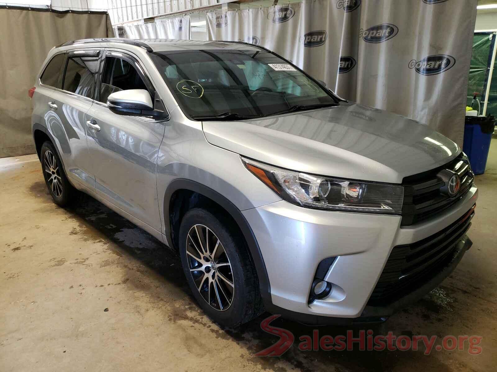 5TDKZRFH9HS210184 2017 TOYOTA HIGHLANDER