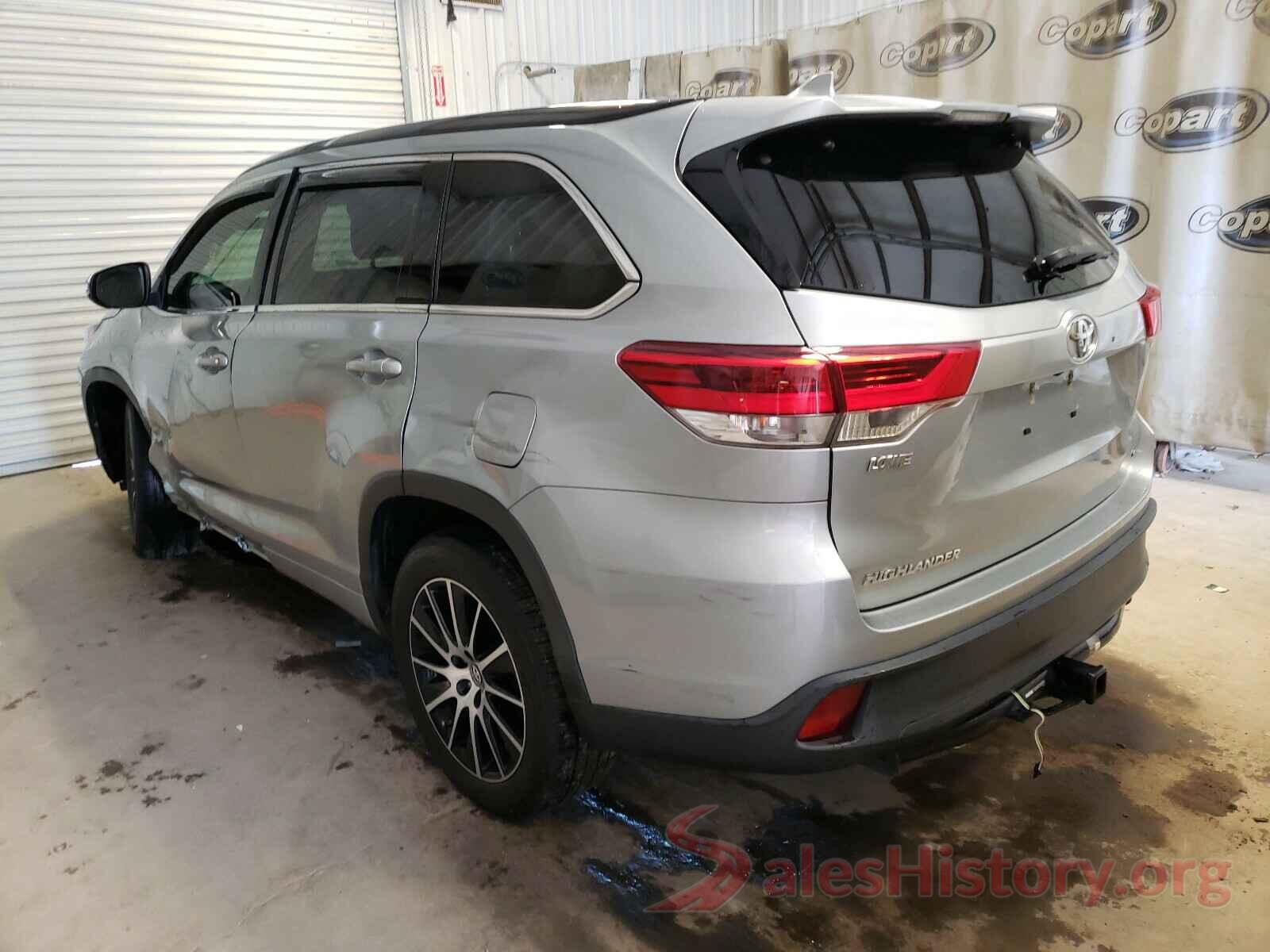 5TDKZRFH9HS210184 2017 TOYOTA HIGHLANDER