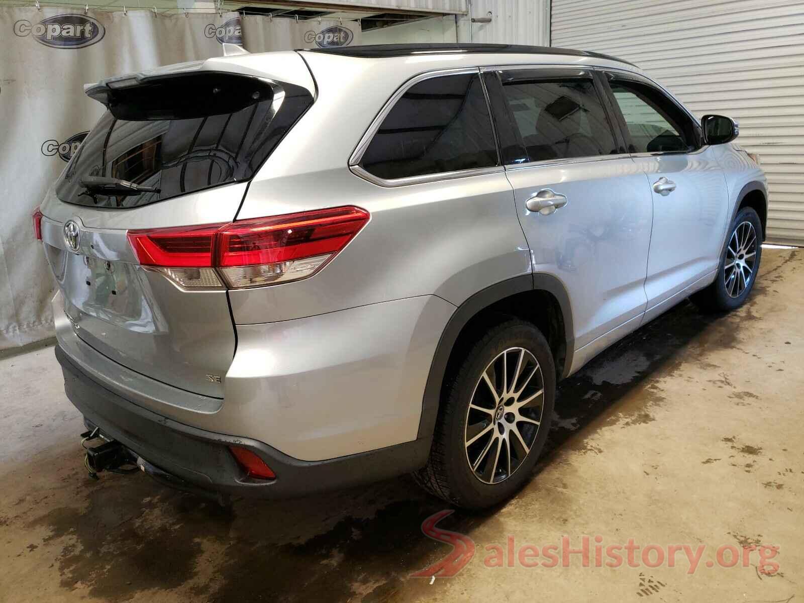 5TDKZRFH9HS210184 2017 TOYOTA HIGHLANDER