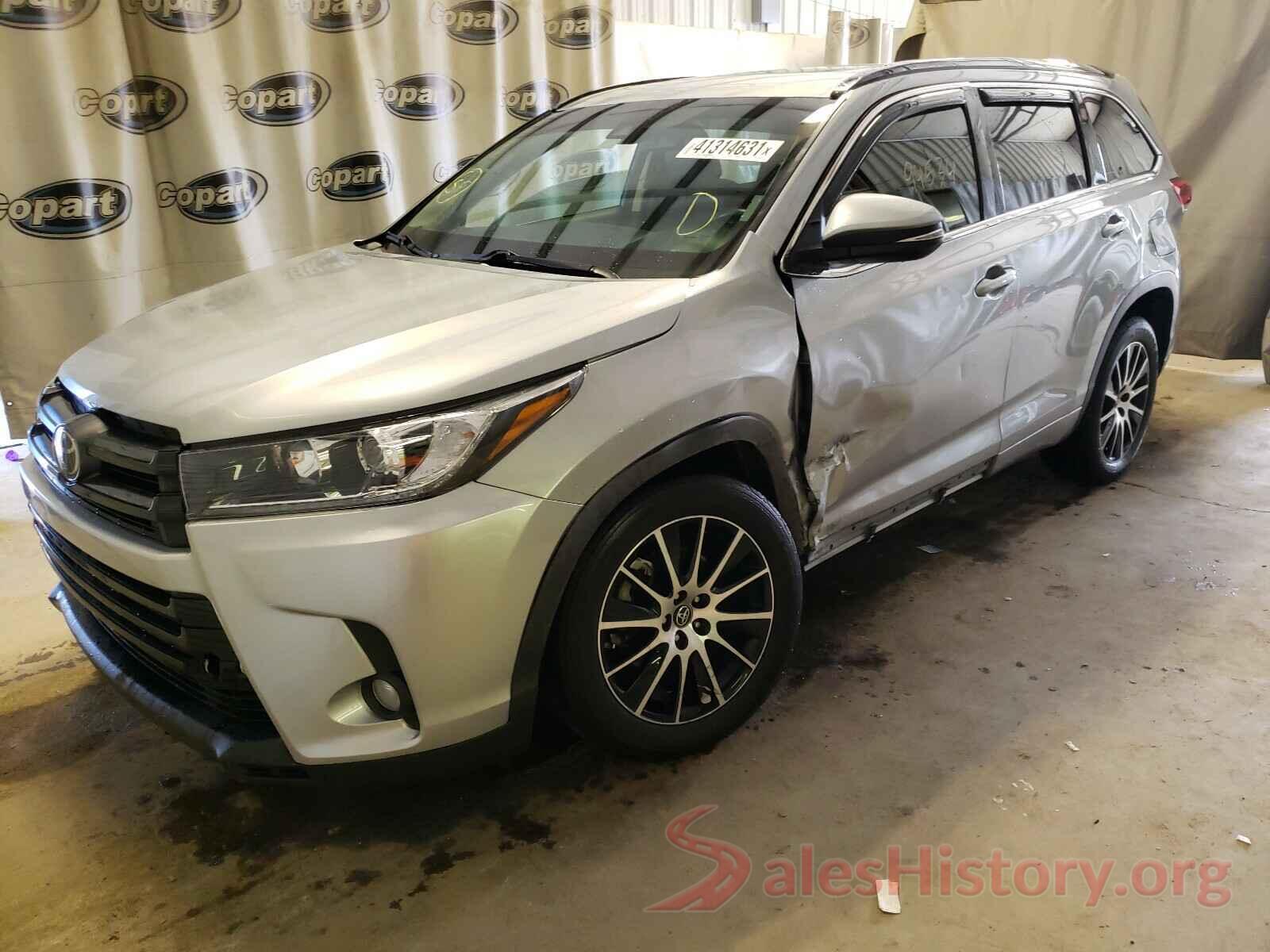 5TDKZRFH9HS210184 2017 TOYOTA HIGHLANDER