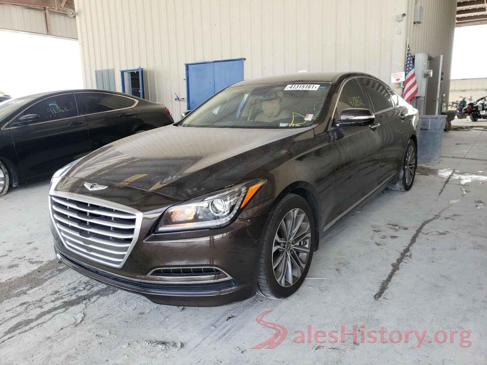 KMHGN4JE1GU130837 2016 HYUNDAI GENESIS