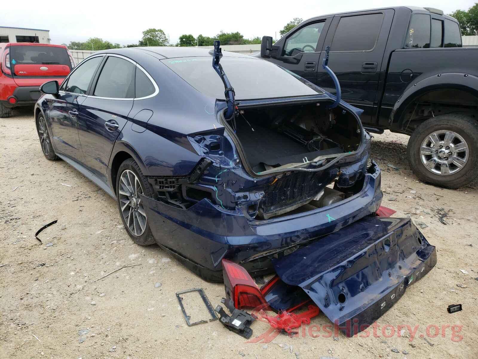 5NPEH4J22LH007397 2020 HYUNDAI SONATA