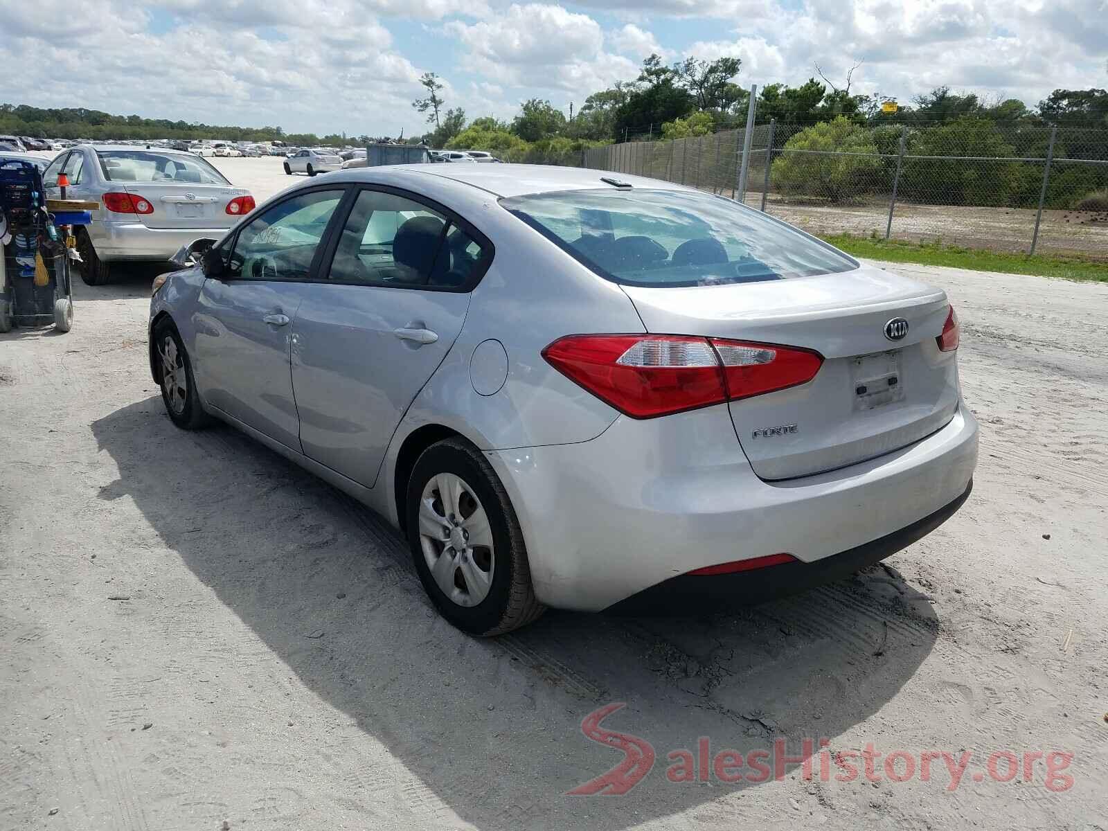 KNAFK4A60G5439529 2016 KIA FORTE