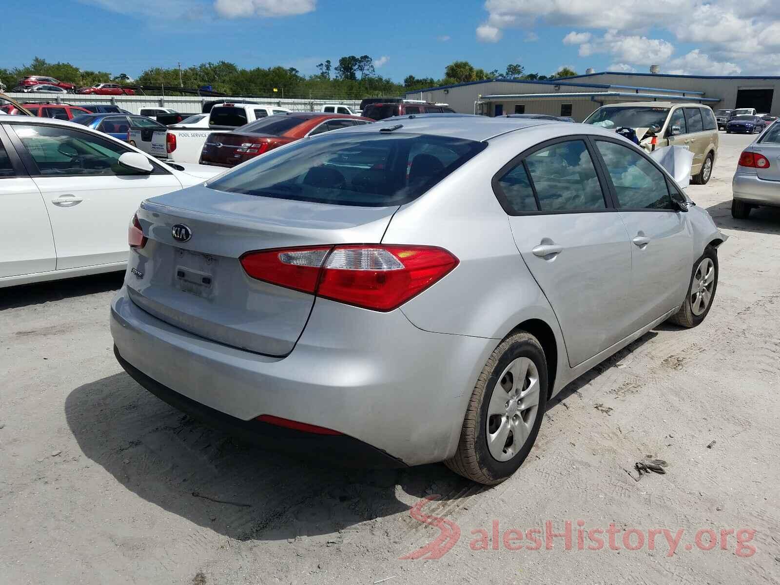 KNAFK4A60G5439529 2016 KIA FORTE