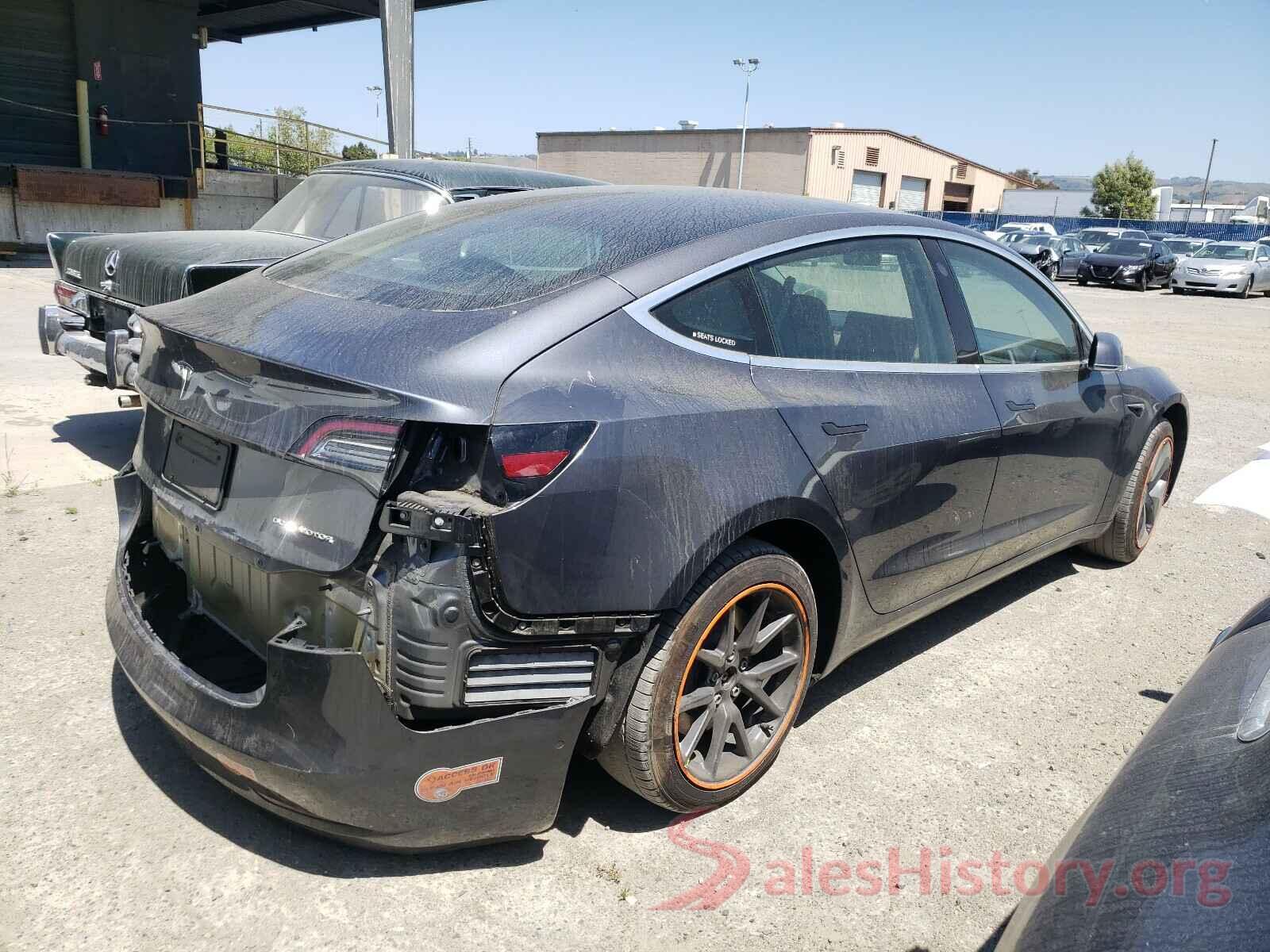 5YJ3E1EB9KF191808 2019 TESLA MODEL 3