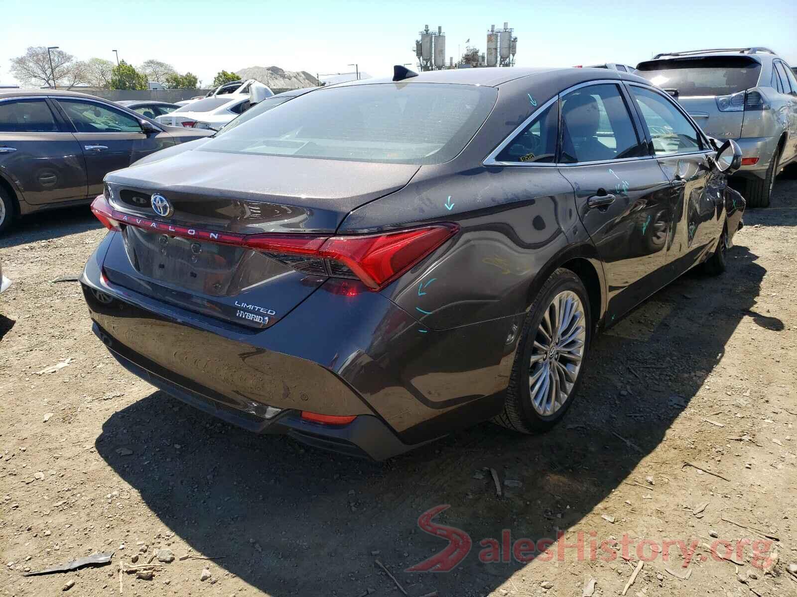 4T1D21FB0LU016640 2020 TOYOTA AVALON