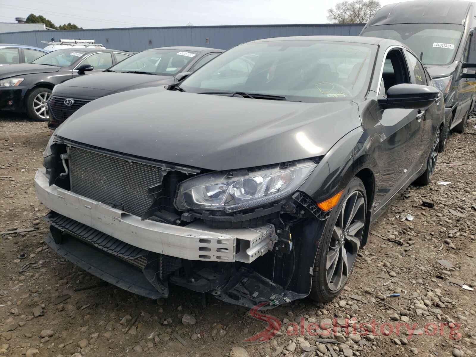 2HGFC1E53KH703460 2019 HONDA CIVIC