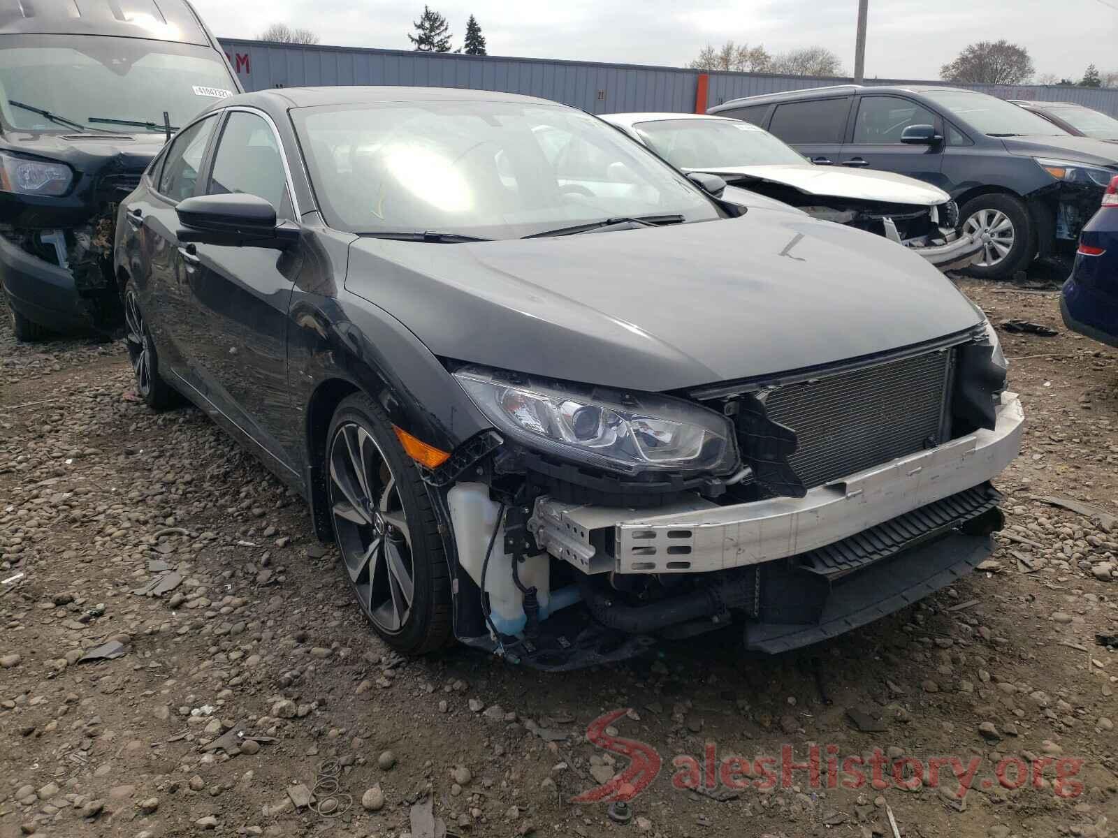 2HGFC1E53KH703460 2019 HONDA CIVIC