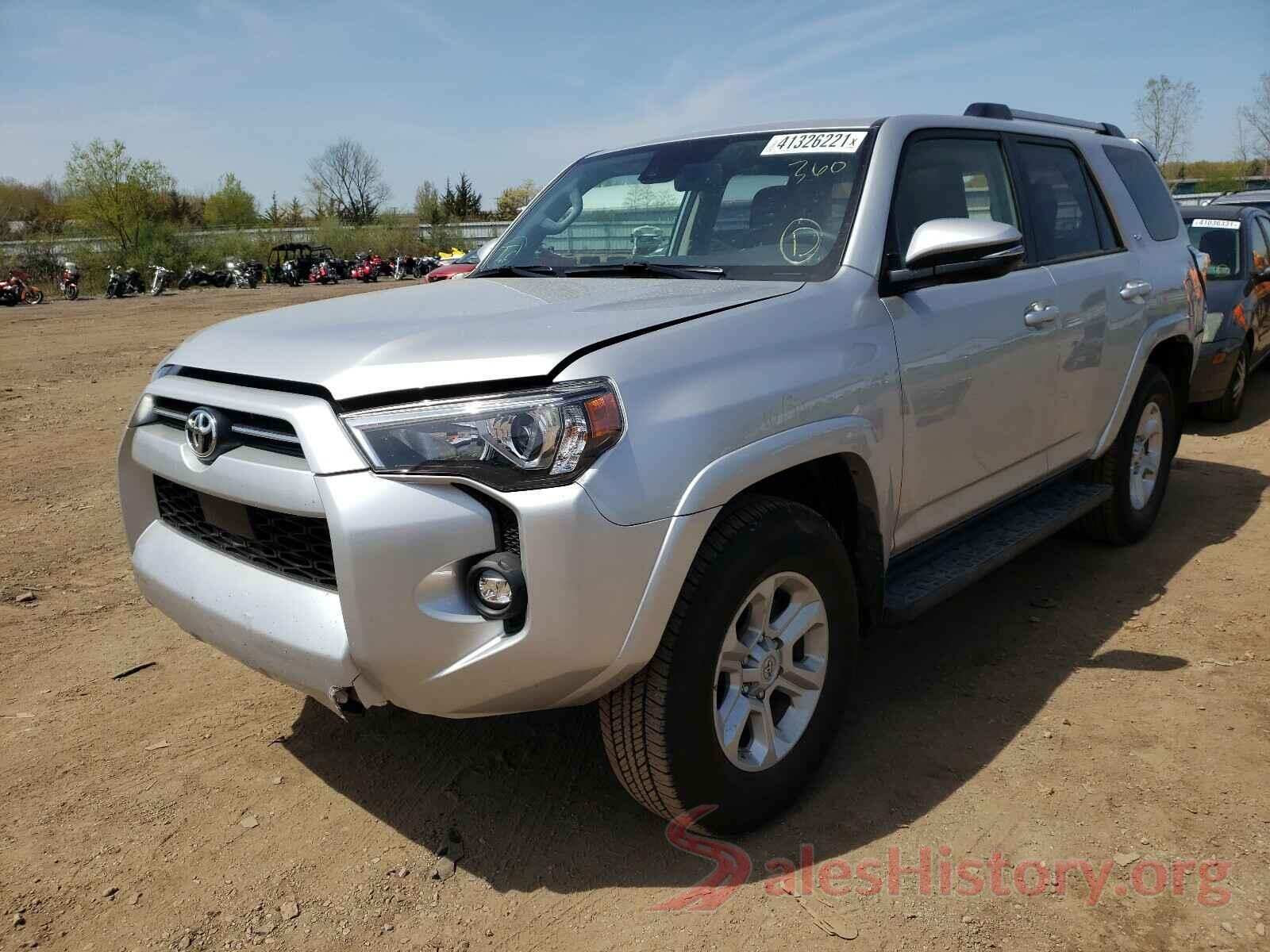 JTENU5JR3M5874870 2021 TOYOTA 4RUNNER