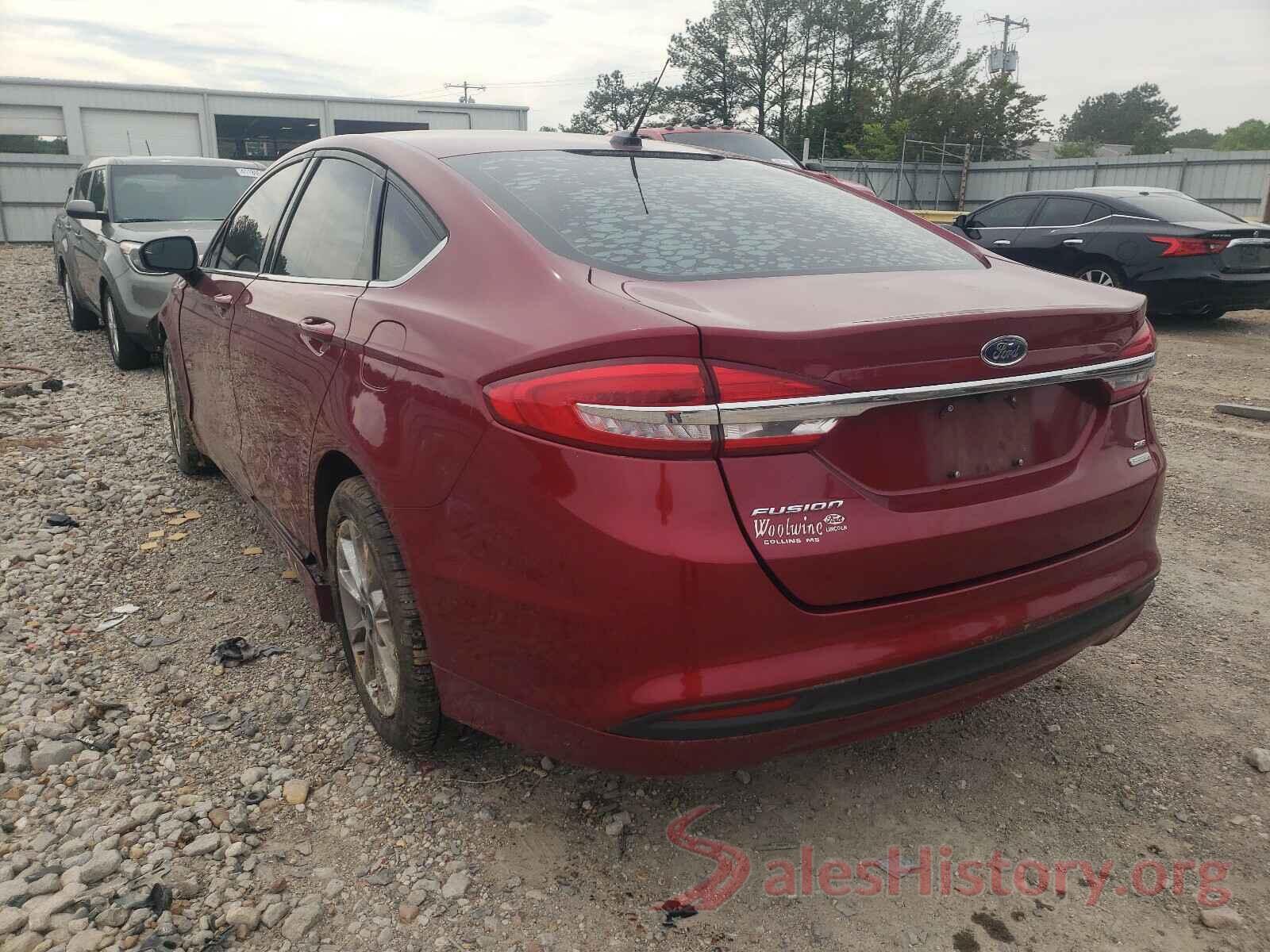 3FA6P0HD0HR270151 2017 FORD FUSION